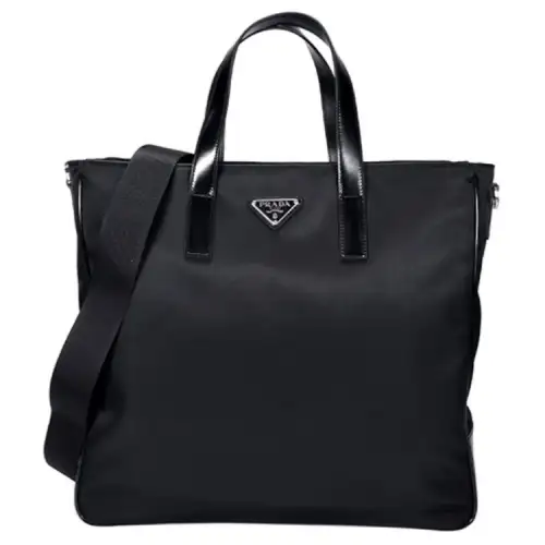 PRADA Nylon Shoulder Bag, Crossbody Bag, Handbag Men's Black