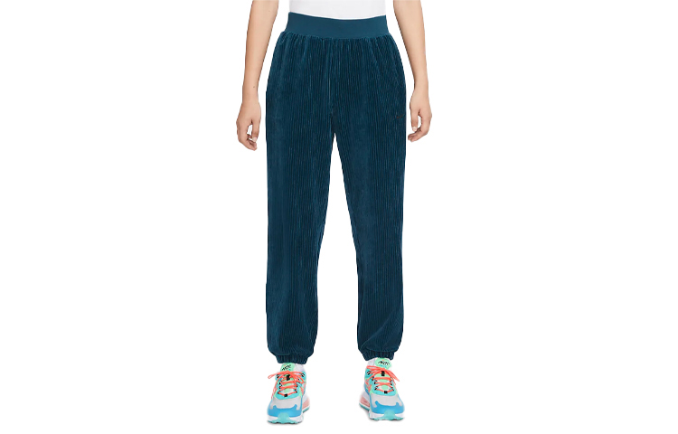 Женские спортивные штаны Nike Sportswear (темно-синие) — фото 3