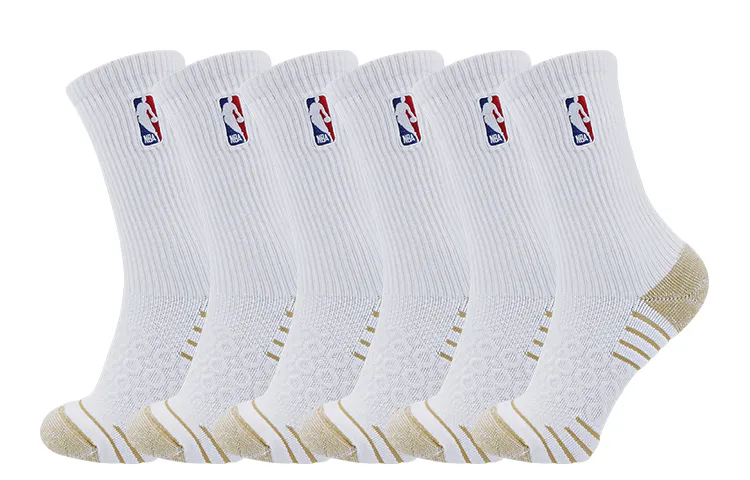 NBA Basketball Socks Unisex 6 Pack