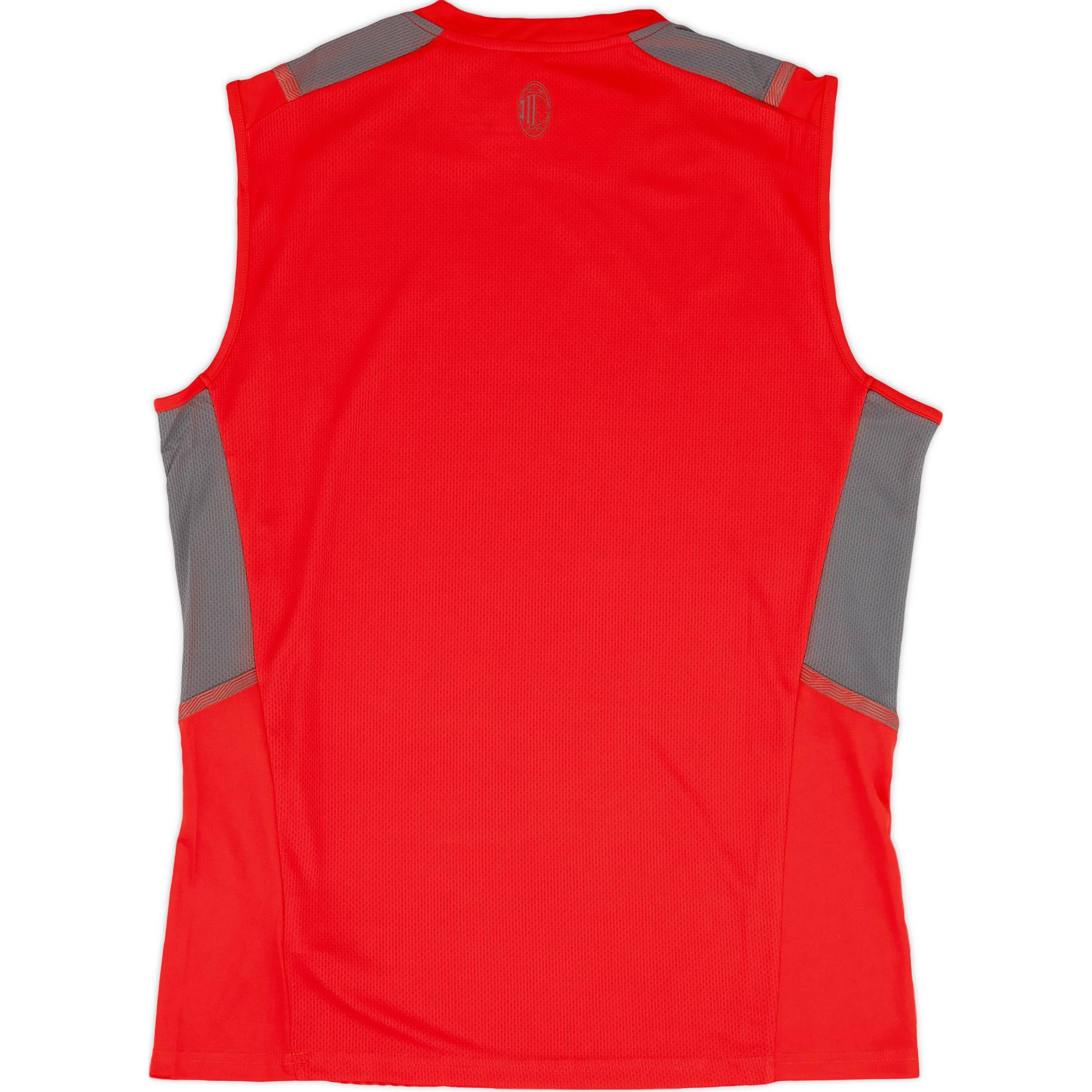 PUMA AC Milan Puma Training Vest Soccer Jersey Unisex Red