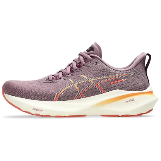 Asics GT 2000 13 Anti Slip Wear Resistant Low Top Running Shoes Unisex Purple Umber