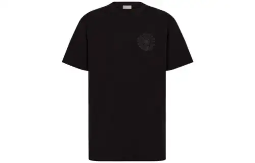 DIOR FW22 Regular T Shirt Men's Black