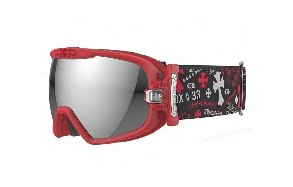 Chrome Hearts Sun Protection Coverage Anti Fog Sun Protection Coverage Anti Fog Unisex Ski Goggles