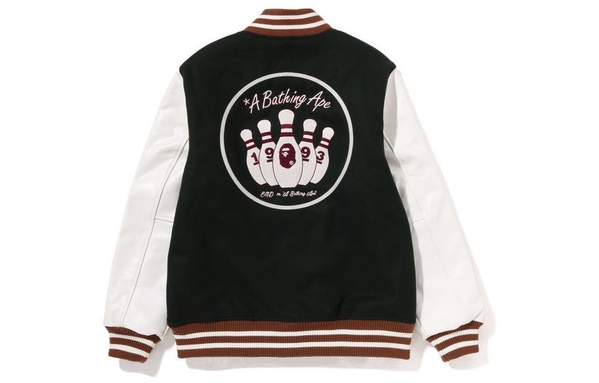 Мужская куртка A BATHING APE x END (бело-зеленая) — фото 2