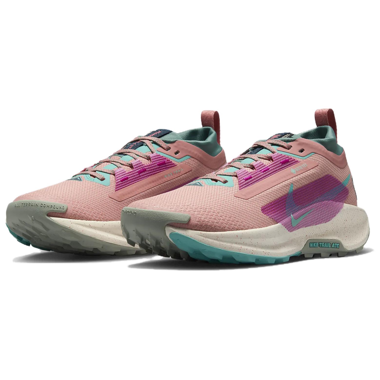 Nike React Pegasus Trail 5 Gore Tex Red Stardust Green Frost Women’s