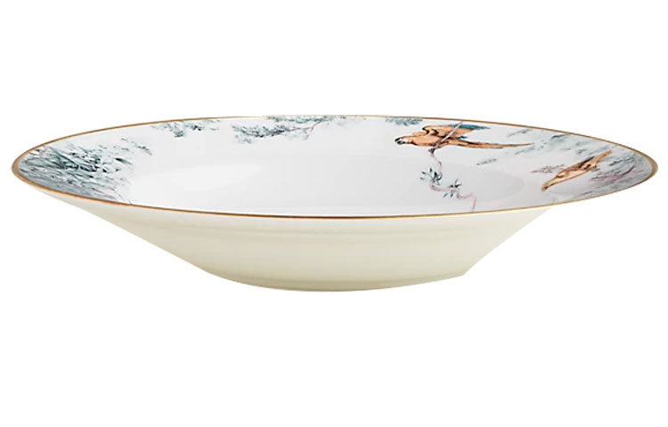 Тарелка Hermes (белая)