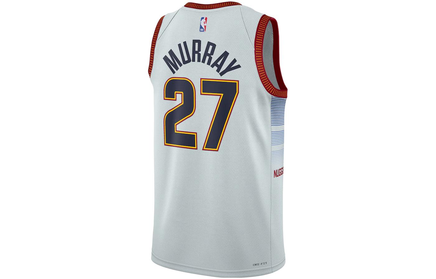 Nike Basketball Jerseys Unisex Light Gray Moderate Straight Fit