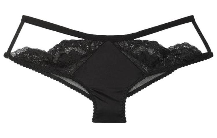 Женские трусы Victoria's Secret (черные)