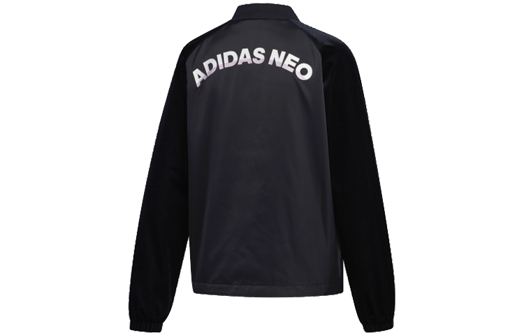 Женская куртка adidas neo W CS SV JKT V (черная) — фото 2
