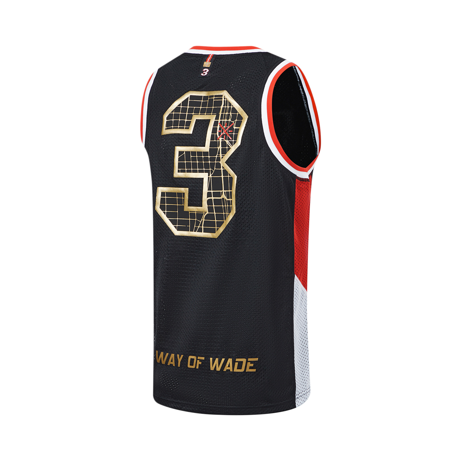 Li Ning Wade Collection Basketball Jersey Unisex Black