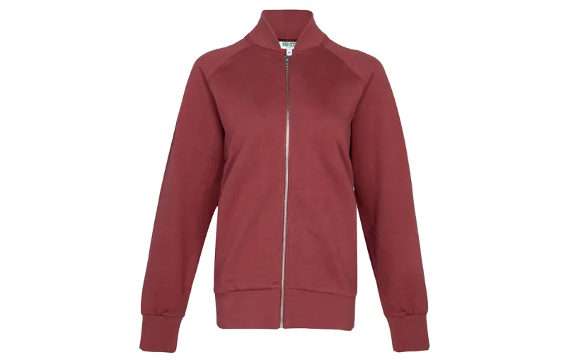KENZO Jackets Women's Red Baseball Collar Moderate Other