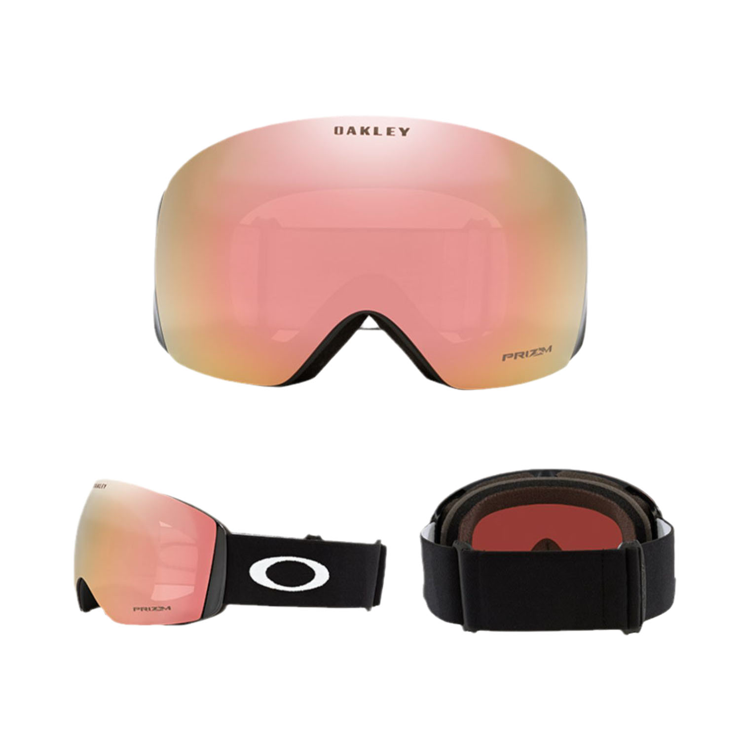 Oakley FLIGHT DECK L Anti Fog Snow Blindness Prevention Women’s Ski Goggles