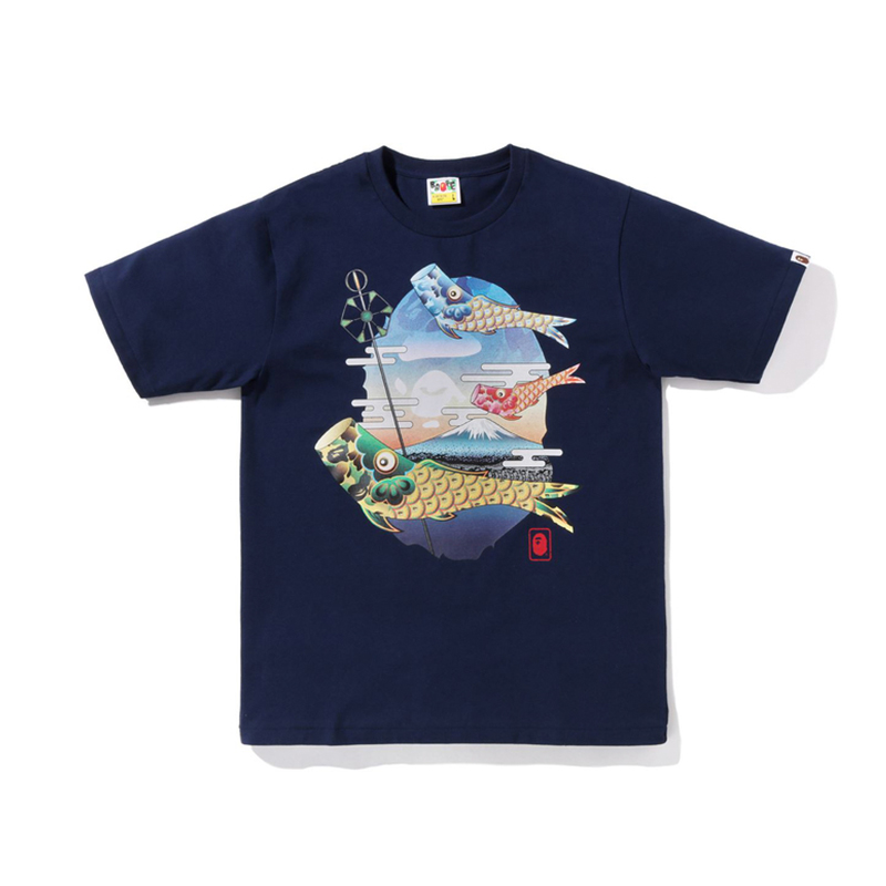 Мужская футболка A BATHING APE SS22 (белая)