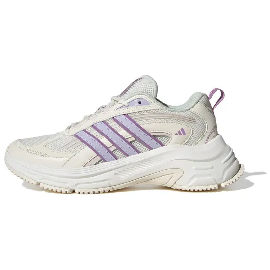 Adidas Running Shoes Women's Low-Top Beige Purple