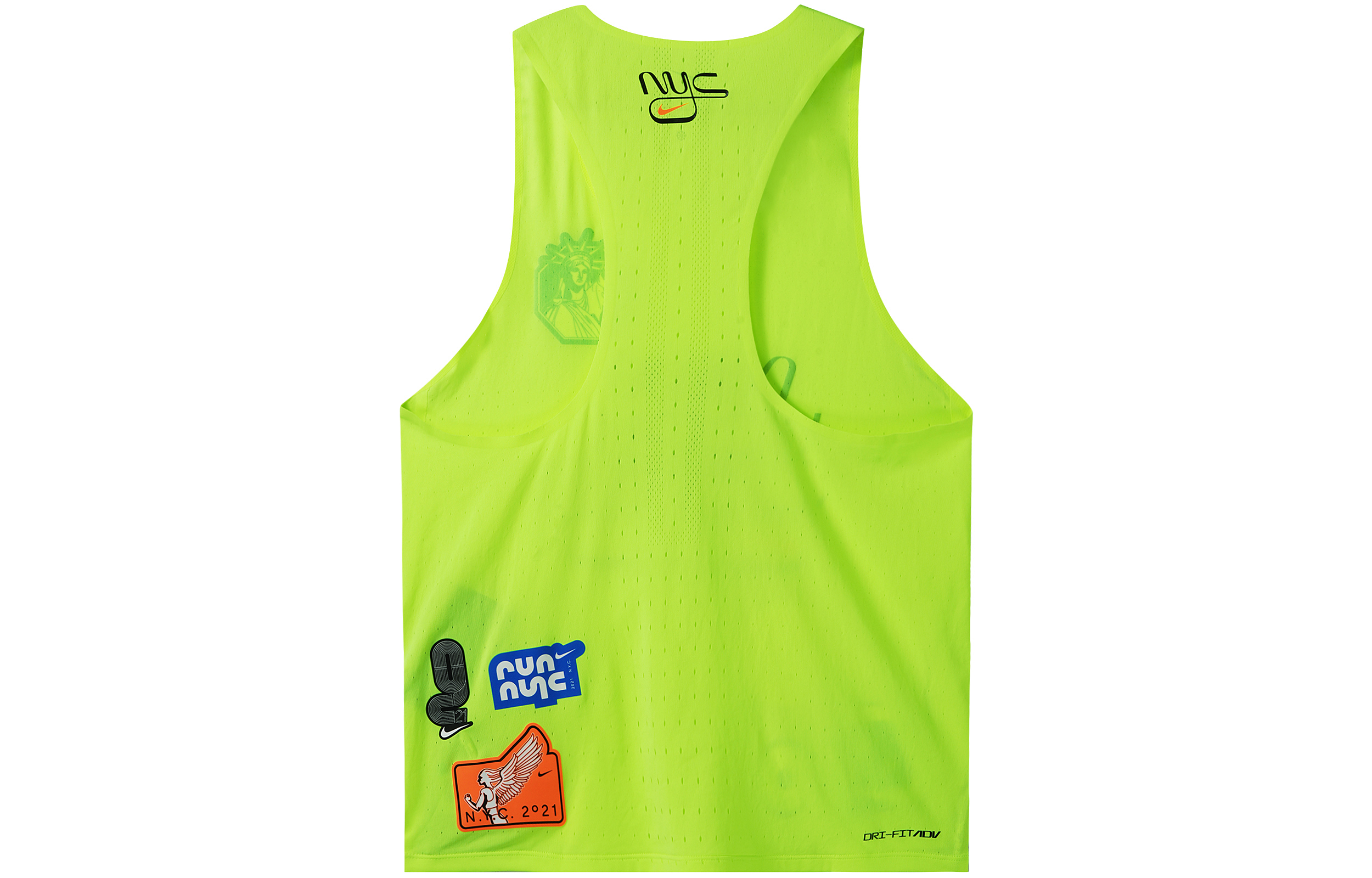 Nike AeroSwift Nyc Marathon Run 2021 Dri Fit Adv Singlet Running Vest
