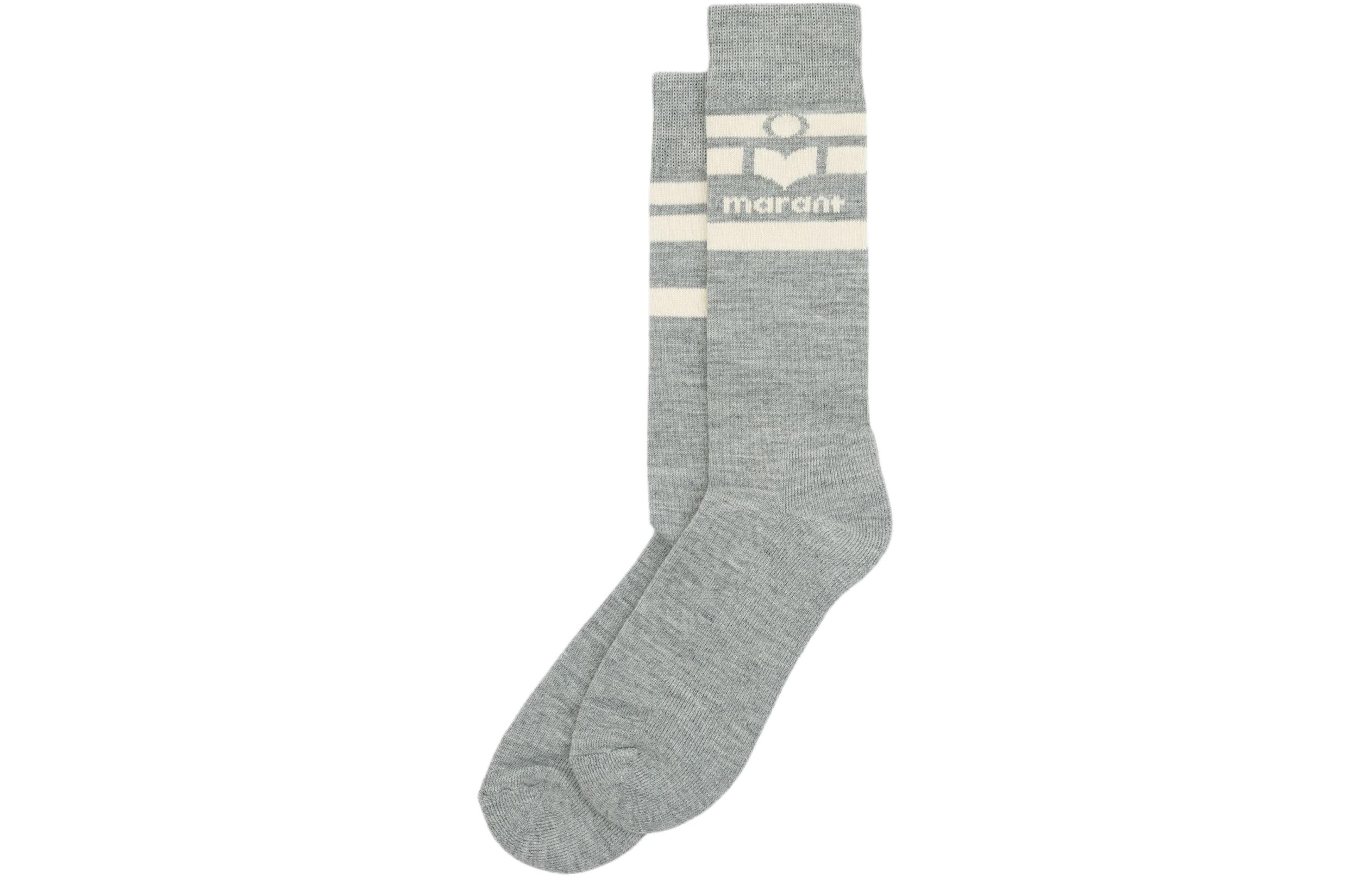 ISABEL MARANT Crew Socks Men’s 1 Pack Gray