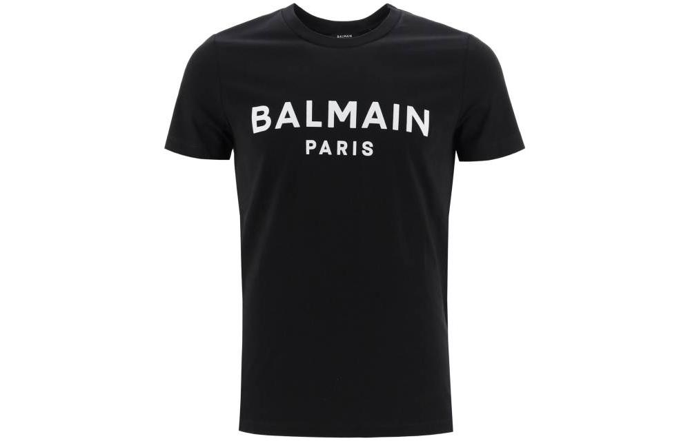 Мужская футболка BALMAIN SS23 (черная)
