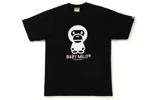 A BATHING APE T Shirts Unisex Crew Neck Moderate Straight Fit