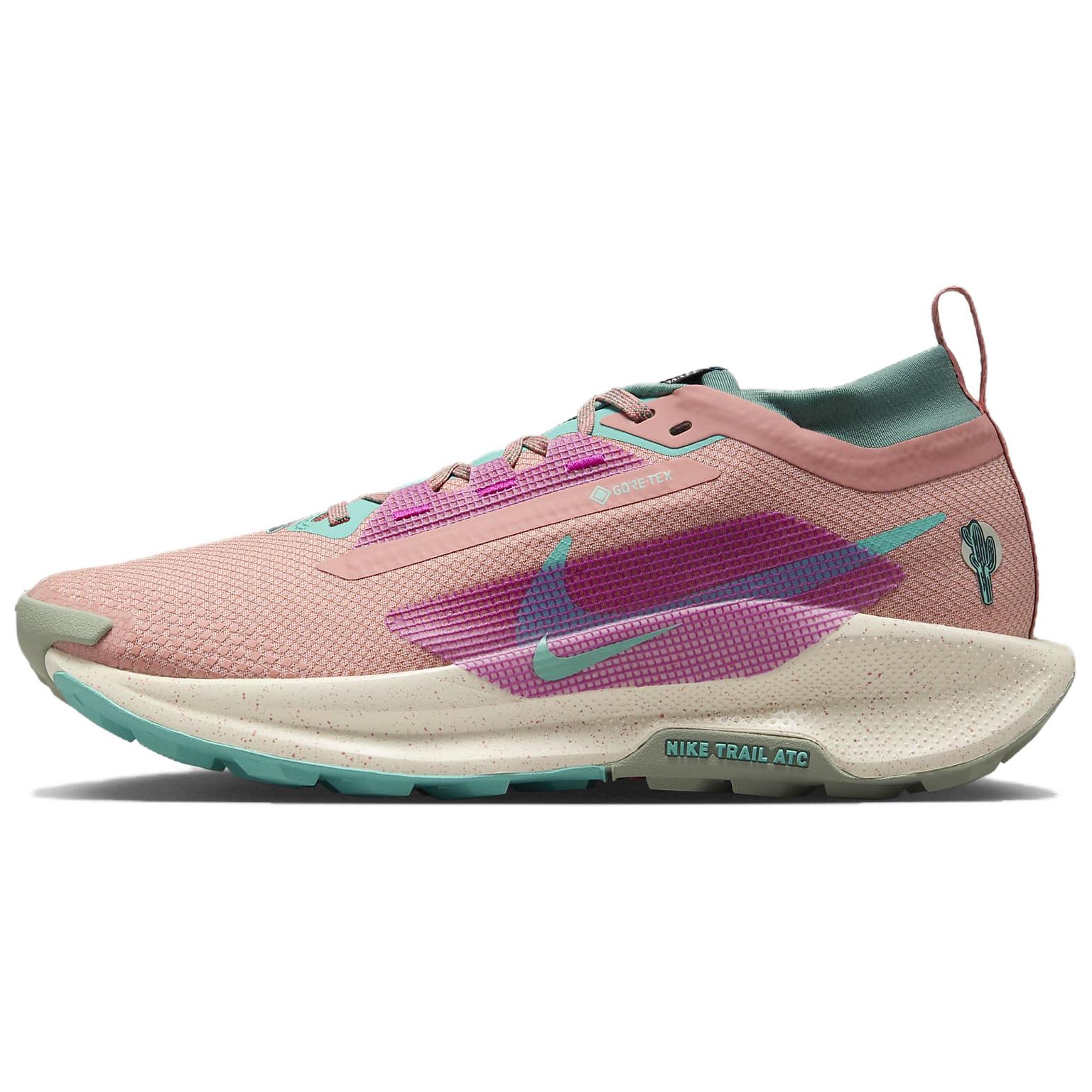 Nike React Pegasus Trail 5 Gore Tex Red Stardust Green Frost Women’s