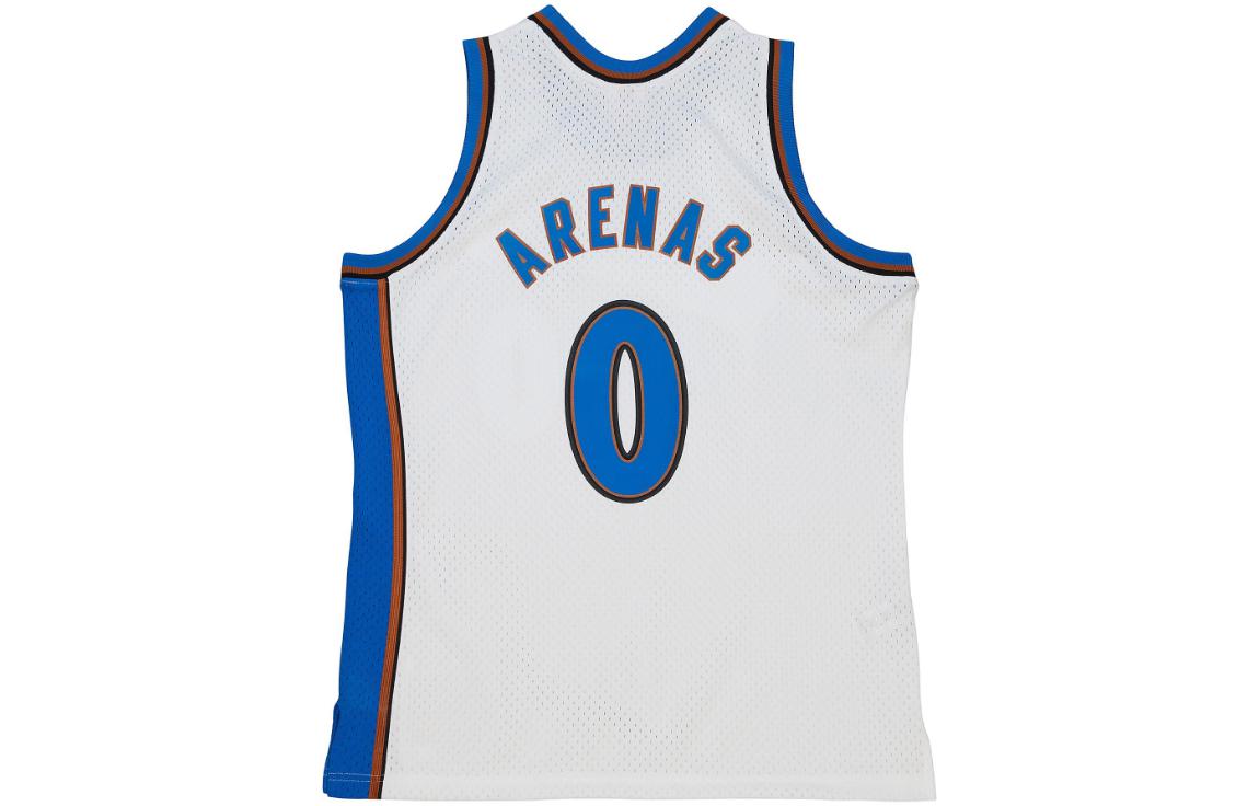 Mitchell Ness Basketball Jerseys Men’s White Moderate Other