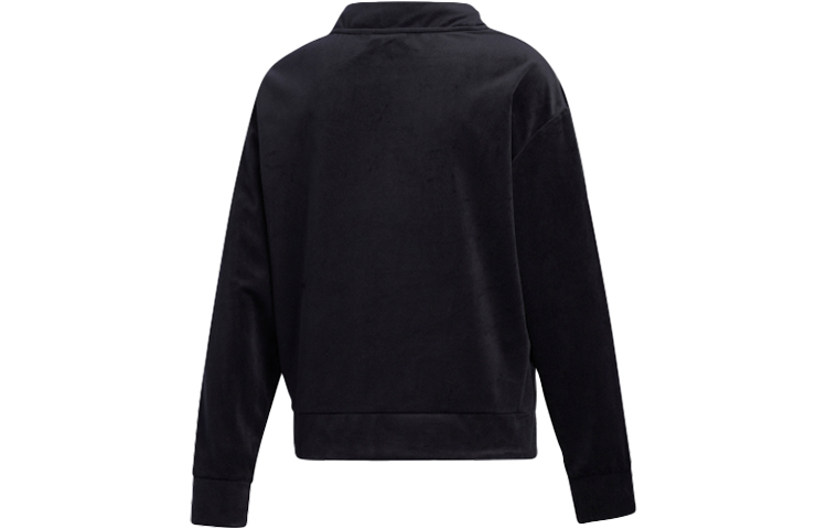 Женский свитшот adidas originals Mock Sweat (черный) — фото 2