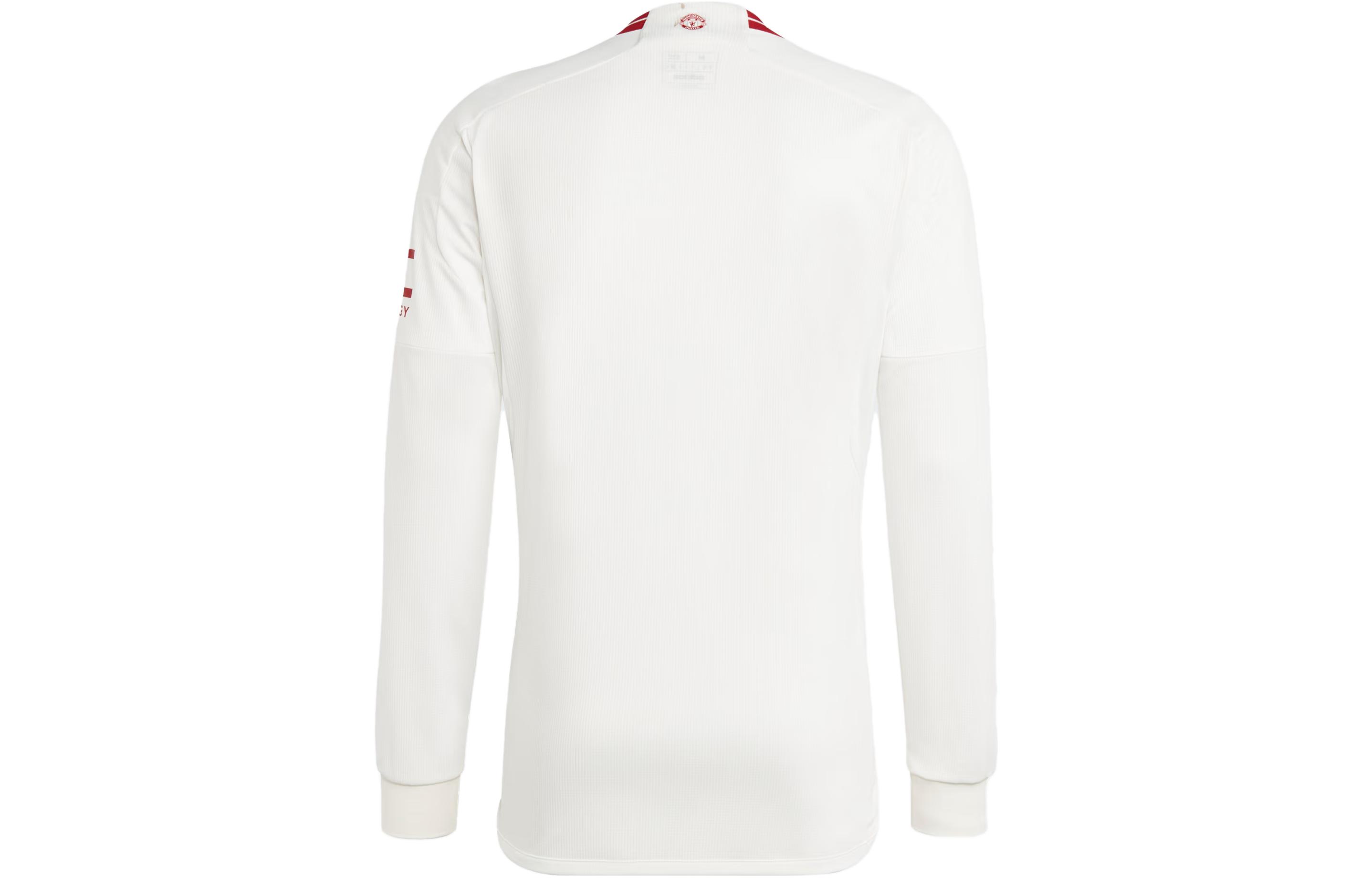 Adidas Manchester United Soccer Jerseys Men’s White Moderate Straight Fit