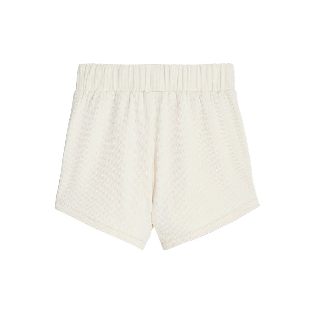 PUMA Sports Shorts Women’s Snow White Moderate Knitted Shorts