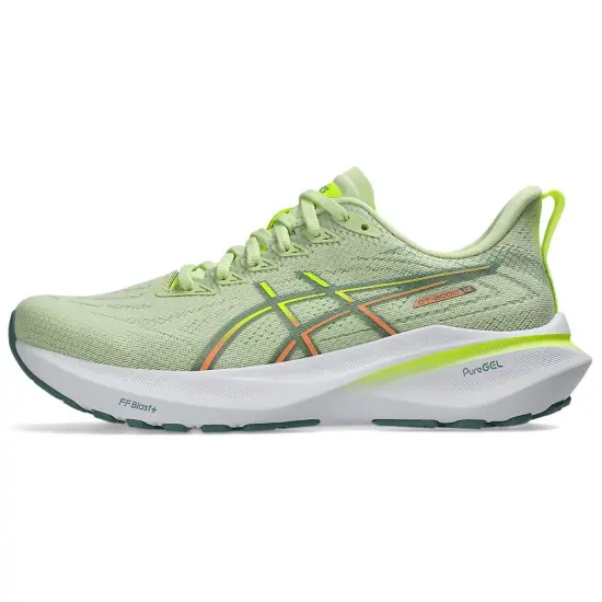 Asics GT 2000 13 Anti Slip Wear Resistant Low Top Running Shoes Unisex Matcha