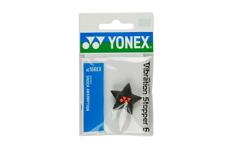 YONEX Tennis Racket Shock Absorbers Silicone Black Orange