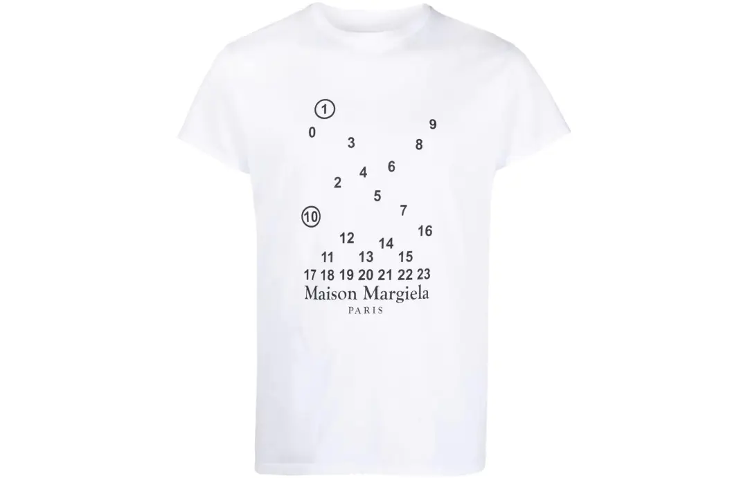 Maison Margiela Graphic-Printed Crewneck T-Shirt