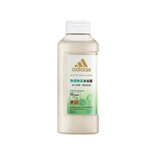 Adidas, soothing moisturizing exfoliating nutritious floral shower gel, 250 ml, 250 ml, 400 ml