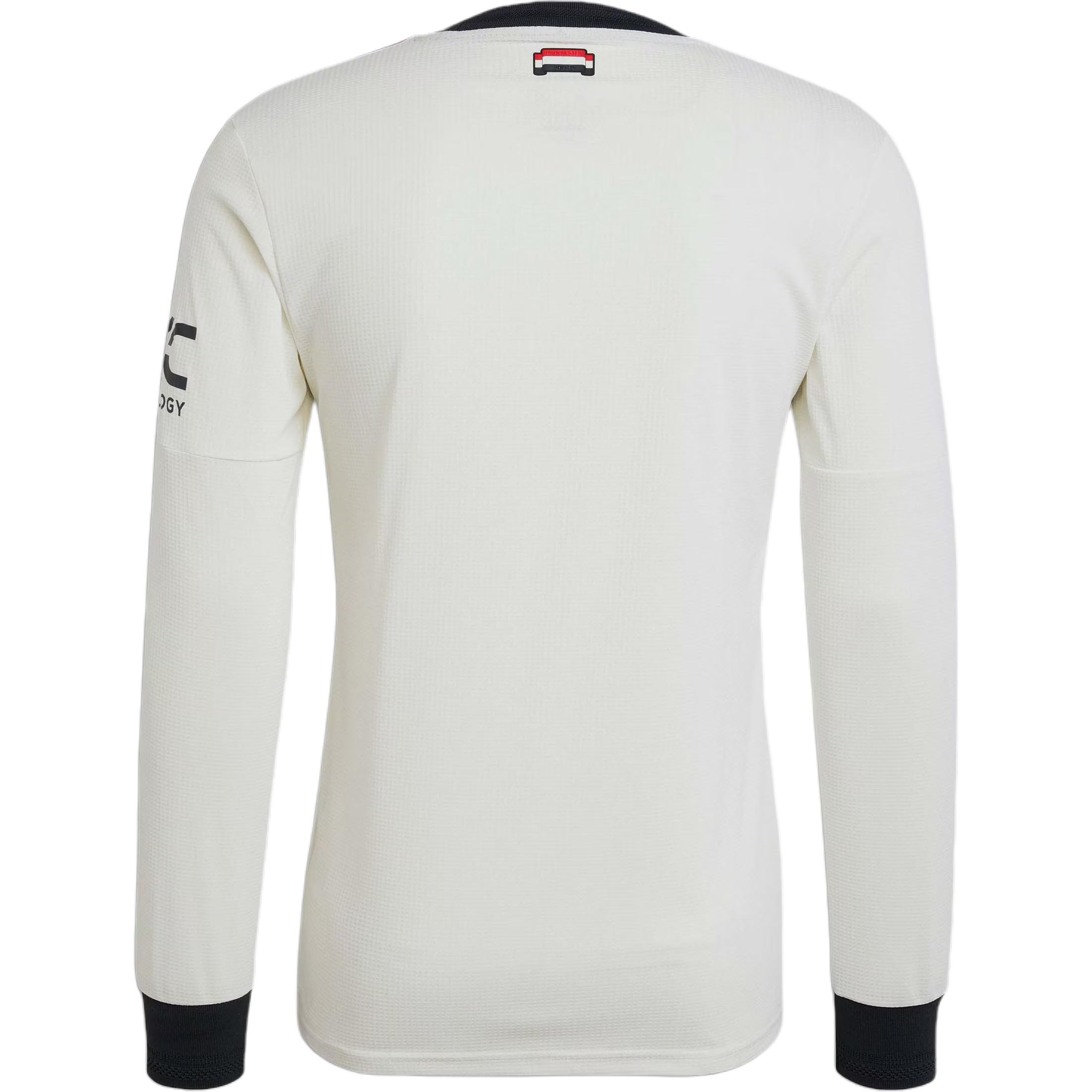 Adidas Originals Free Shipping With AdiClub Manchester United 24/25 Long Sleeve Third Authentic Jersey