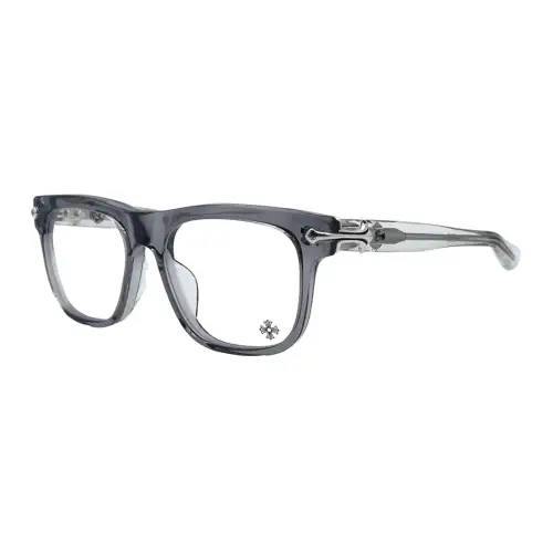 Chrome Hearts Acetate Square Eyeglass Frames Men's Gray