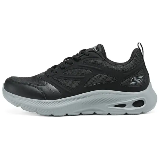 Skechers Slip-Resistant Low-Top Casual Shoes Men's Black