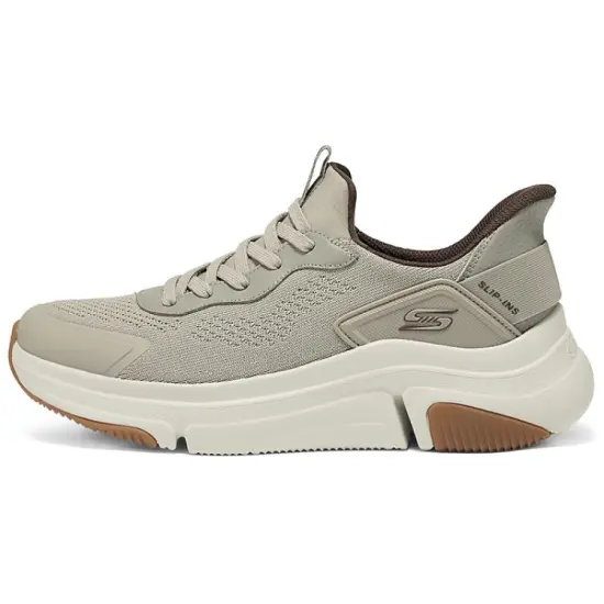 Skechers Bob's Casual Shoes Men Low-Top Gray/Brown