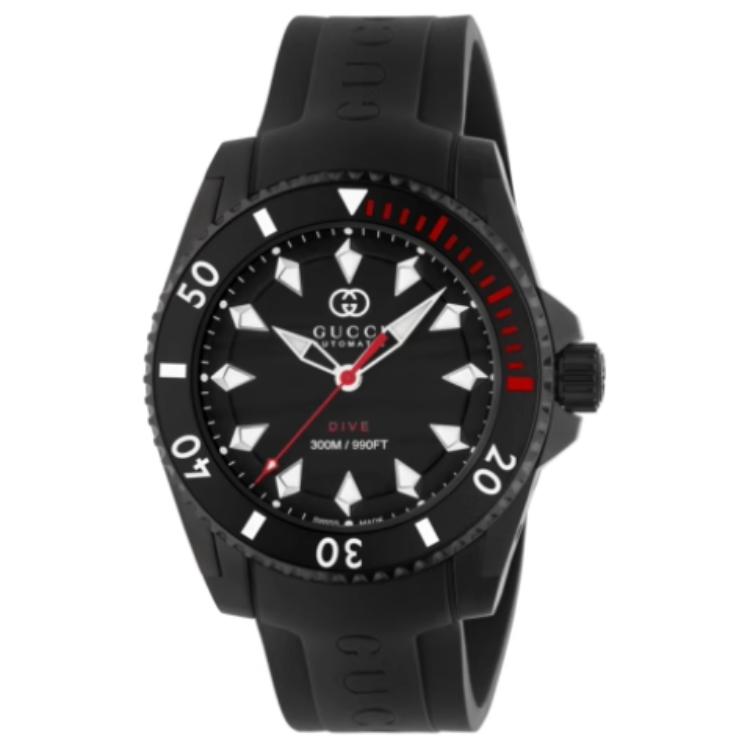 Мужские часы Gucci GUCCI Gucci Dive 40mm 300 (черный)