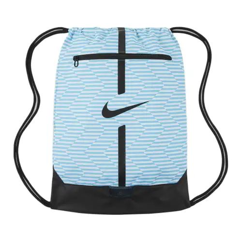 Nike Polyester Backpack Regular Unisex Fierce Blue & Black