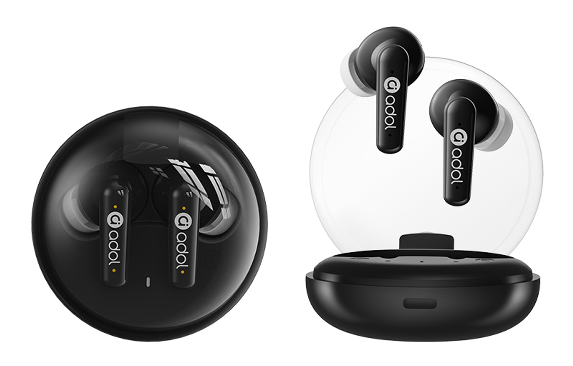 ASUS AS-MM Intelligent noise reduction, good quality, high-definition calls, long battery life and waterproof for sports and running, compact for male and female students, universal for Huawei, Xiaomi and Apple, in-ear, true wireless, in-ear, passive noise reduction, Bluetooth headset