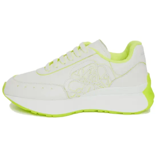 Alexander McQueen Sprint Runner Acid Yellow Women's