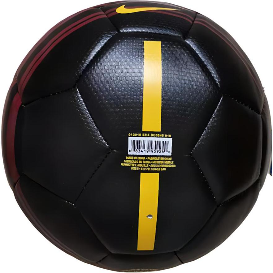 Nike Size 5 Soccer Ball Machine Stitched Soccer Ball Men’s Black Yellow