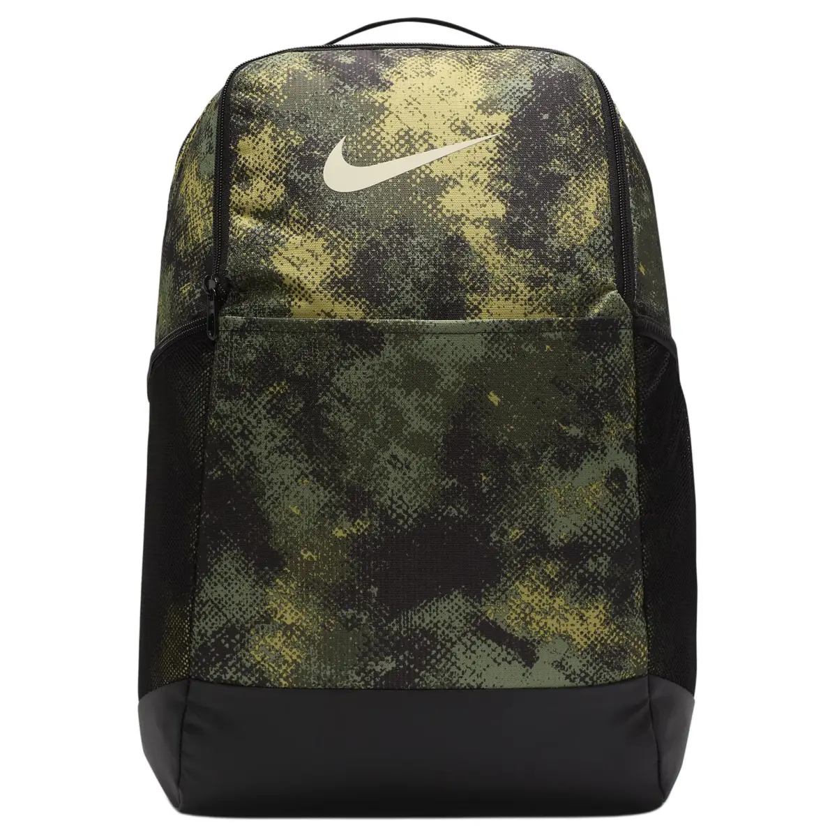 Nike Polyester Backpack Medium Unisex Oil Green & Black & Coconut Milk