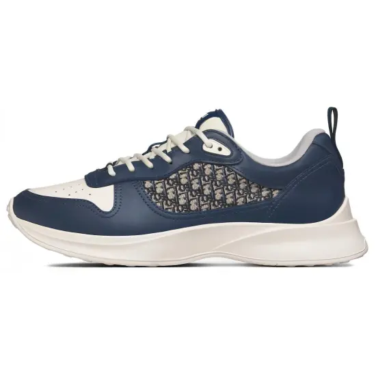 DIOR B25 Runner Navy Blue Oblique Jacquard