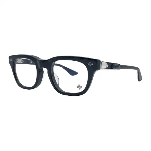Chrome Hearts Acetate Rectangular Eyeglass Frames Men's Black