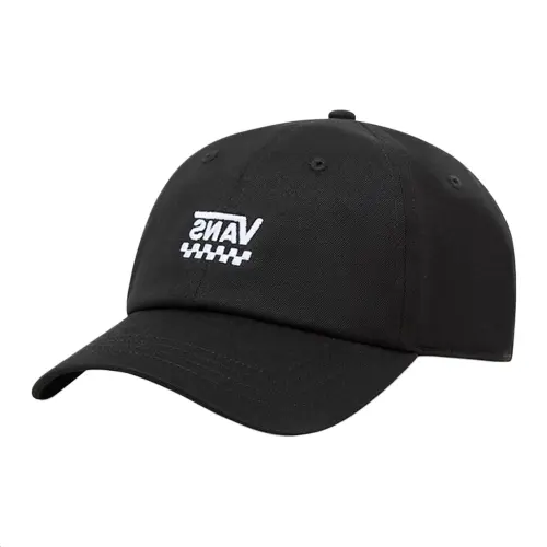 Vans Cotton Baseball Caps Men's Black