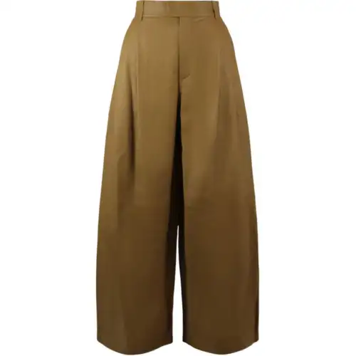 Bottega Veneta SS24 Casual Pants Women's Camel