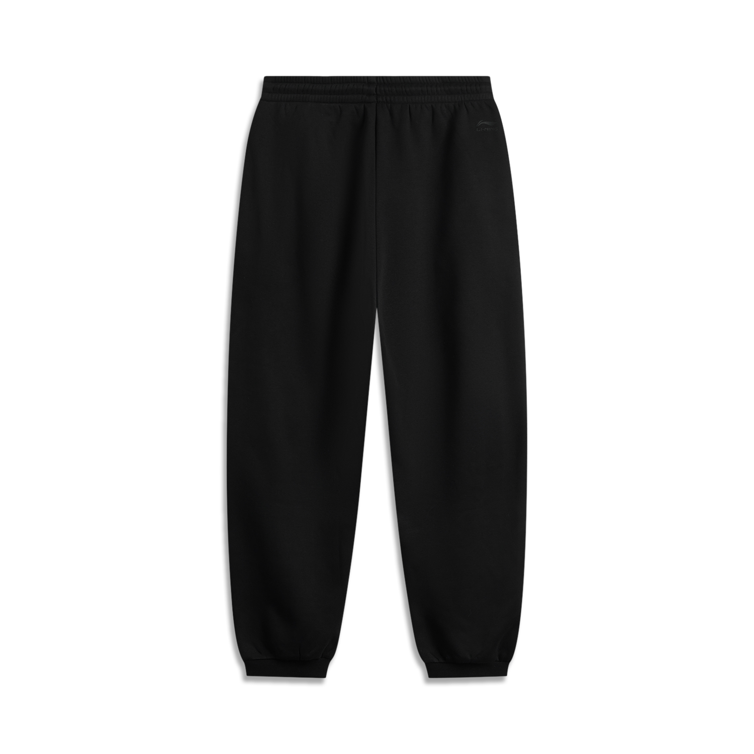 Li Ning Sports Life Collection Casual Fleece Lined Thermal Loose Fit Sports Pants Men’s Black