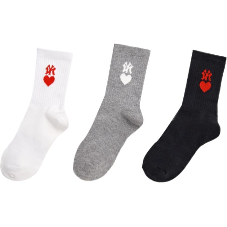 MLB Monogram Collection Crew Socks Unisex 3 Pack