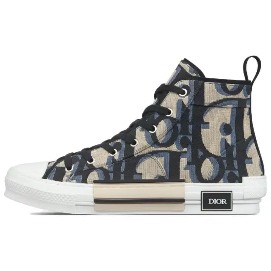 DIOR B23 High Maxi DIOR Oblique Beige Black