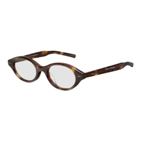 Maison Margiela Oval Eyeglass Frames Men's Brown