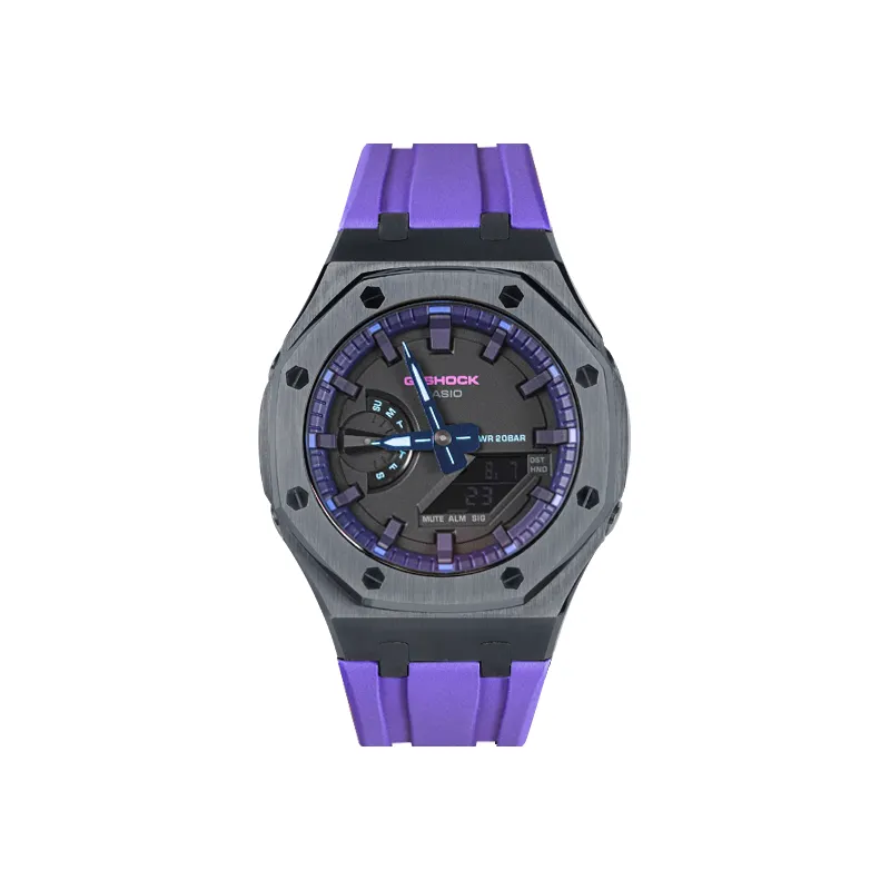 CASIO Unisex Liquid Crystal/Analog Dual Display Series 48.5mm Black Watch
